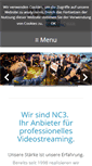 Mobile Screenshot of nc3.de